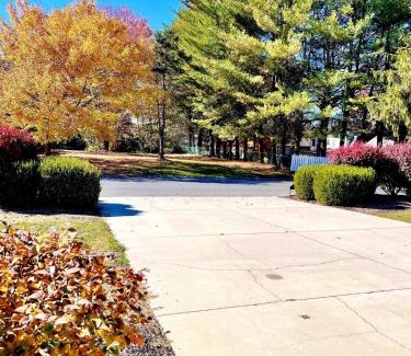 Bristol Villa | Charming Getaway with In-Ground Pool, Hot Tub Jacuzzi, and Cozy Firepit