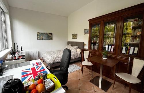 Le Parc Saint-Maur Apartment | Charming independent guest house - spacious studio with terrace and garden, 25 minutes from Paris