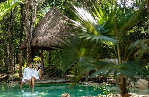 Chemuyil Villa | Charming Jungle Villa with Private Jacuzzi near Cenotes in Chemuyil, Quintana Roo