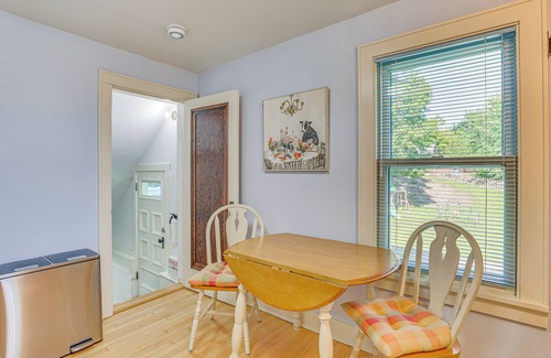 Lake Mills House | Charming Lake Mills Home Near Rock Lake & Beach
