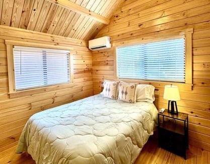 Marion House | Charming Log Cabin with Loft on Lake James- Private Resort Amenities