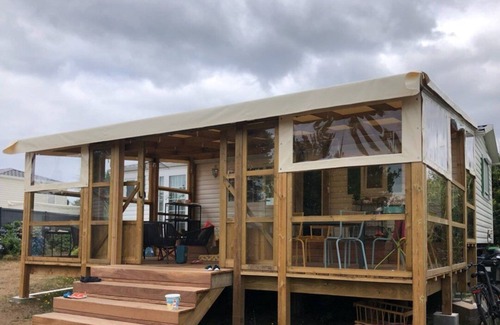 Kerroch House | Charming Mobile-home 5 people on private land 200 m from the beach