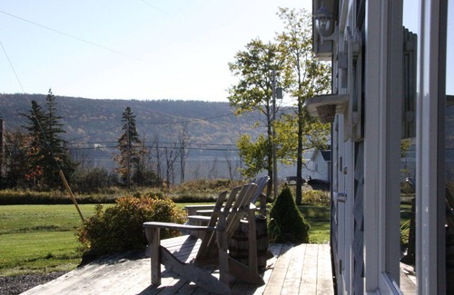 Baddeck Cottage | Charming Modern Cottage with water views and private Spa. Quiet Coastal Location