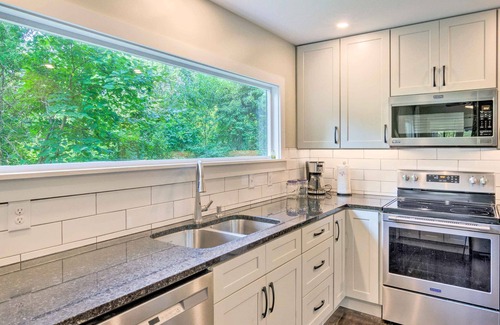 Morganton House | Charming Morganton Hideaway w/Porch + Deck!
