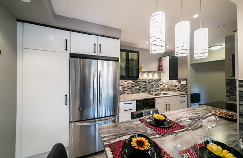 Jasper Place Condo | Charming near downtown crew housing for 3