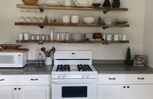 Wautoma House | Charming new house on 6 acres across from Silver Lake