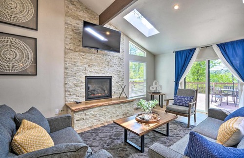 Placerville House | Charming Placerville Retreat with Deck and Grill!