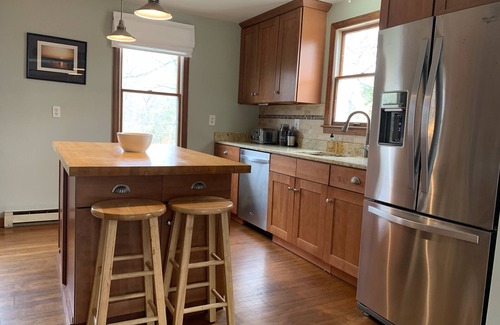 Vineyard Haven House | Charming salt box in quiet woodsy neighborhood - centrally located!