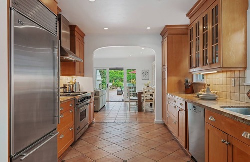 Oak Park House | Charming SB Home with Spacious Living, Office & Luxurious Lap Pool with Hot Tub