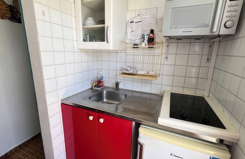 Pointe de la verdure Apartment | Charming studio Hibiscus 3, balcony, sea view, beaches 5 min away