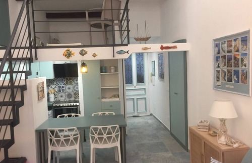 Old Town Apartment | Charming Studio with Loft in Menton's Pedestrian Zone, Near Beaches & Shops