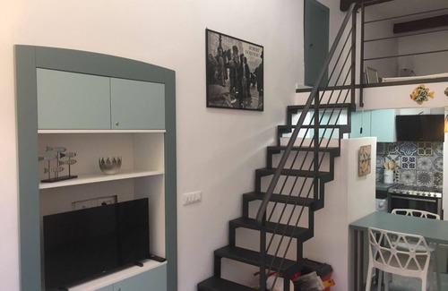 Old Town Apartment | Charming Studio with Loft in Menton's Pedestrian Zone, Near Beaches & Shops