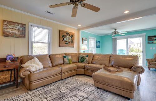 Surf City House | Charming Surf City Beach House - Walk to Ocean!