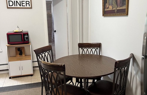 Greenville Apartment | Charming two-bedroom minutes away from Liberty State Park and transportation.