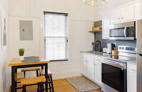 Birmingham Apartment | Charming Updated Loft with KING BED!