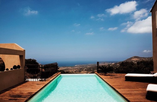 Cateri Villa | Charming villa with sea view, swimming pool and hammam in Cateri - Near Calvi