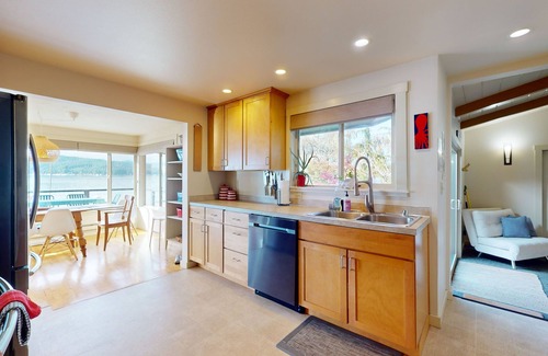 Belfair House | Charming waterfront retreat w/stunning views of the Olympic Mts & Hood canal