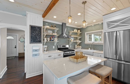 Portsmouth House | Charming Waterfront Oasis Minutes from Newport with hot tub!