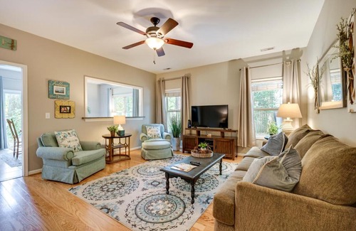 Wilmington House | Charming Wilmington Home with Patio about 7 Mi to Beach!