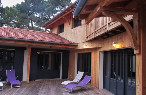 Le Moulleau Villa | Charming wooden new villa for 12 of 250 m2, 2 steps from center of Le Moulleau.