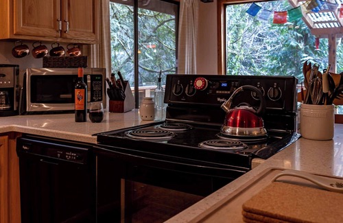 Lime Kiln House | Chase's River Cabin - Hot-tub Firepit & Fireplace