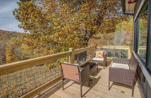 Scaly Mountain Cottage | Chateau Claret - Mountain Vineyard Getaway on the Highlands Plateau