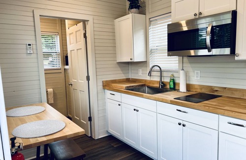 Skyland House | Cheerful 1-bedroom Tiny Home in South Asheville