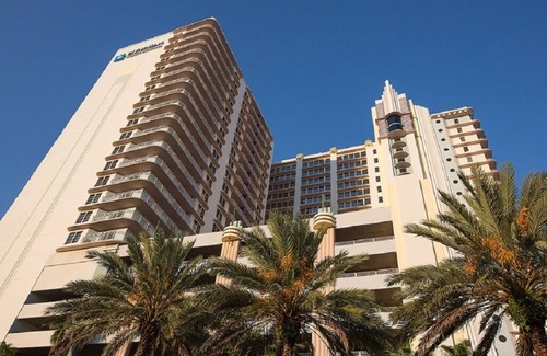 Daytona Beach Condo | Cheerleader Special - 2 BR Lockoff Ocean Front - Club Wyndham Ocean Walk #1
