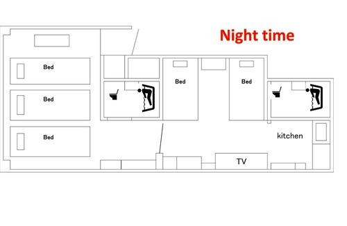Shijo Apartment | Cherry blossom room / Kyoto Kyōto