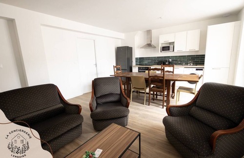 Lens Apartment | Chez Jean - Hyper center 4 Bedrooms
