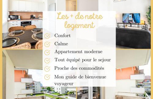 Ville-la-Grand Apartment | Chez Nico I T3 I Ville la Grand