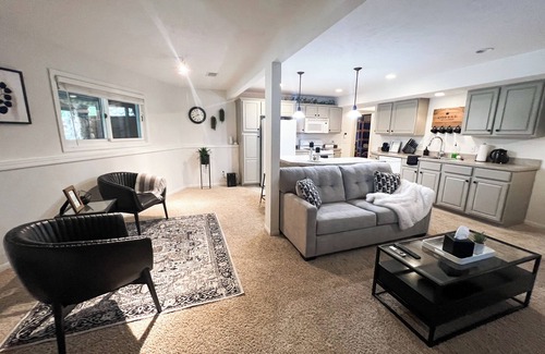 Burnips Apartment | Chic 1 bed 1 bath private apartment in the country of West Michigan!