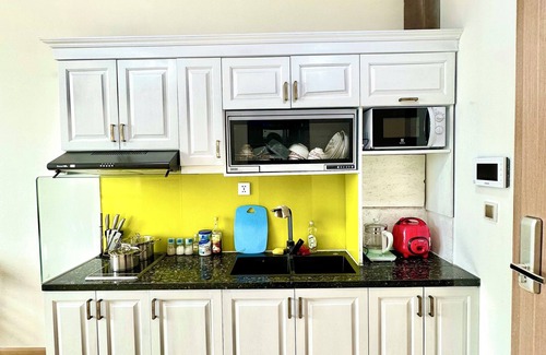 Tu Liem Apartment | Chic 1-bedroom Apartment In Superb Hà Nội With AC, Fitness Room, Pools