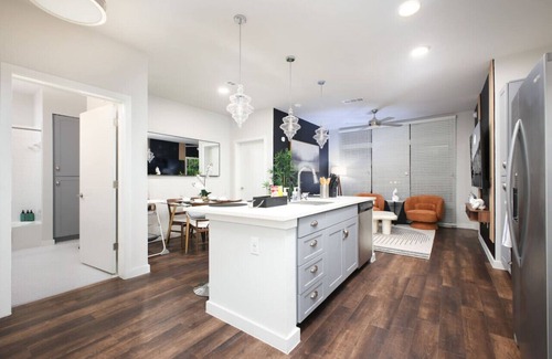 Southtown Apartment | Chic 2BR w/Gym, Parking Near Rvrwalk & Dome