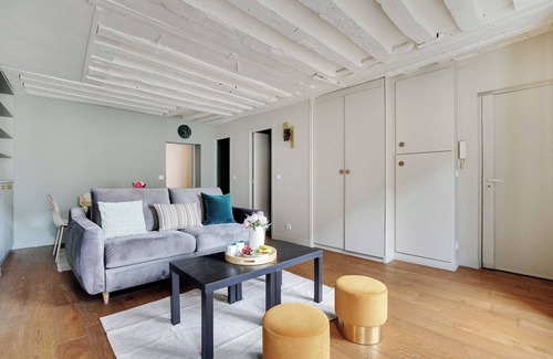 Arts-et-Metiers Apartment | Chic apartment -1BR/4P- Haut Marais/République