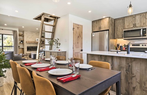 Frisco Condo | Chic Condo w/Fireplace: Walk to Main Street!