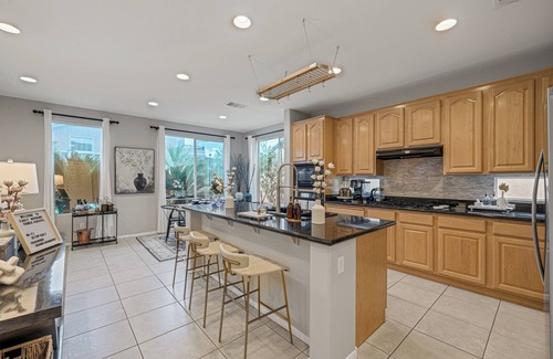 Spring Valley House | Chic & Cozy 5BD Summerlin South Villa + Private Pool & Hot Tub