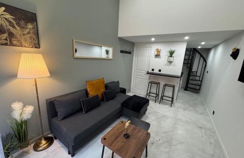 Moulin a Vent House | Chic duplex Lyon avec terrasse