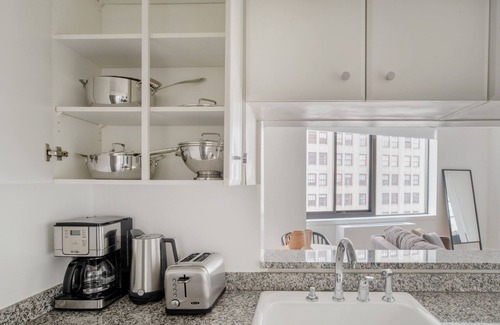 Union Square Apartment | Chic Flatiron 1BR w/Elevator & Gym, near Union Square Park, by Blueground
