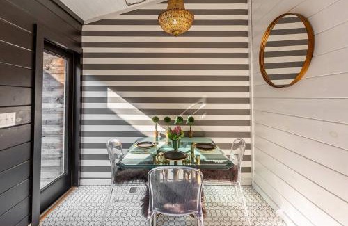 South Side Flats House | Chic Home with King Bed and Fire Pit