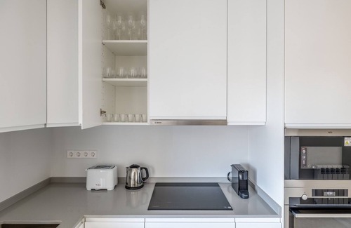 Ibiza Apartment | Chic Ibiza 3BR w/Doorman, nr Retiro Park, by Blueground