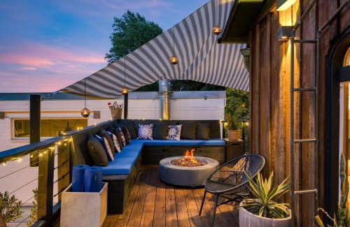 Hollywood Hills West House | Chic LA Hideaway w Soaking Tub Firepit Lounge Tranquil Backyard