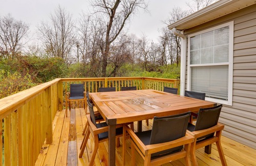 Lexington Cottage | Chic Lexington Home w/ Deck ~ 5 Mi to Downtown!