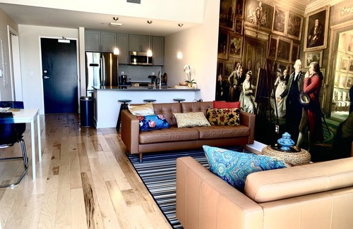 Asheville Apartment | Chic, luxury condo in the middle of downtown fun, with your own parking spot