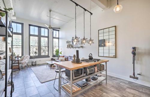 Rio Grande Apartment | Chic SLC Downtown Studio Loft Walk to Shops