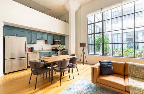 South of Market House | Chic South Beach 1BR Loft, nr Groceries & Restaurants, by Blueground