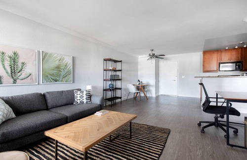 Torrance Apartment | Chic Torrance 1BR w/Roofdeck, Pool, near Redondo Beach by Blueground