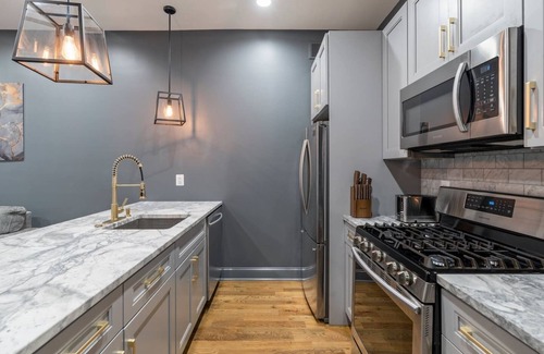 North Philadelphia West Apartment | Chic Urban Oasis | Movie Theatre