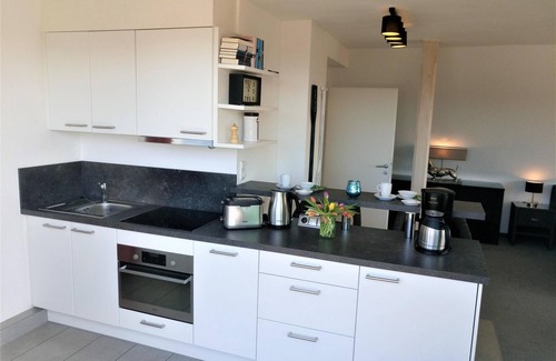 Busum Apartment | Chic vacation apartment for your North Sea vacation for two at the family lagoon