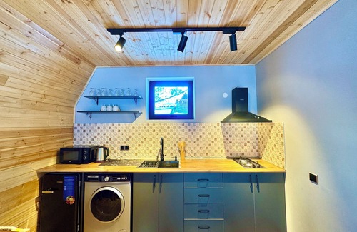 Stepantsminda Cabin | Chill inn kazbegi features accommodation with mountain views, 2 bedroom cabin